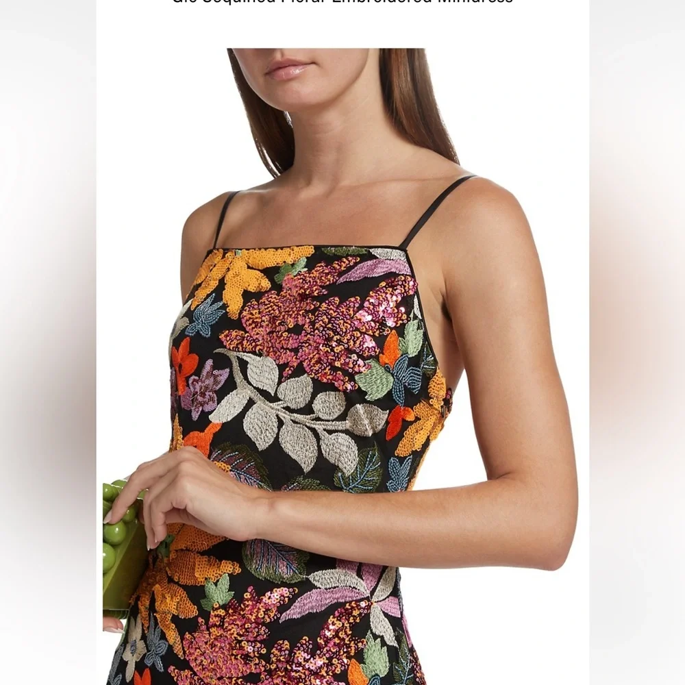 Ramy Brook Gio Sequined Floral-Embroidered Minidress
Color: GARDEN MULTI - Picture 4 of 7